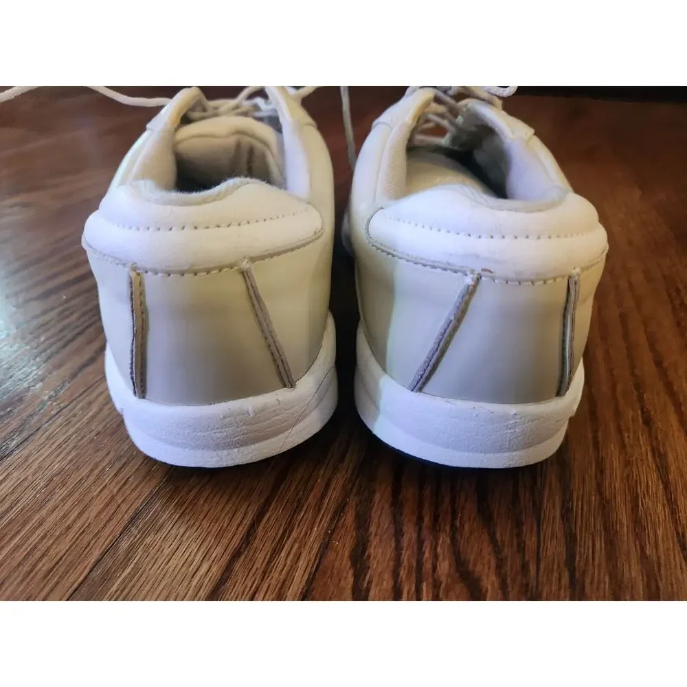 FootJoy eComfort Golf Shoes Women's Beige Spikes 98558 Size 6.5 - Picture 10 of 11